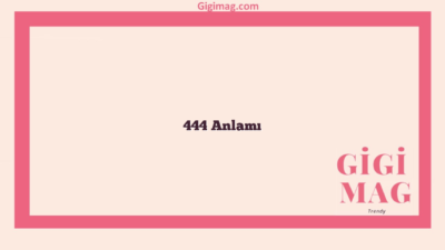 444 Anlamı