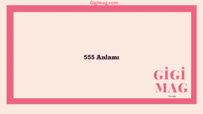 555 Anlamı