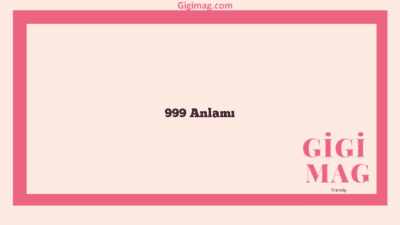 999 Anlamı