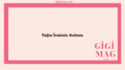 Yağız İsminin Anlamı