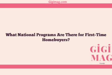 What National Programs Are There for First-Time Homebuyers?