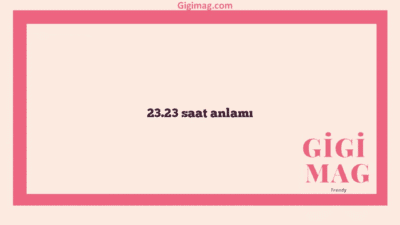 23.23 saat anlamı