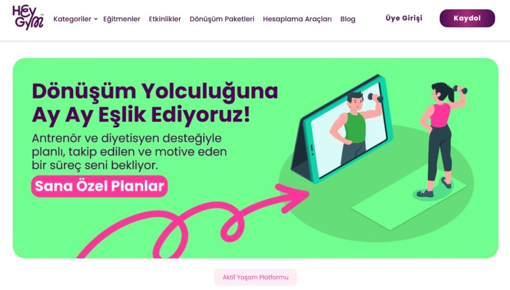 Online Yoga - Heygym.com